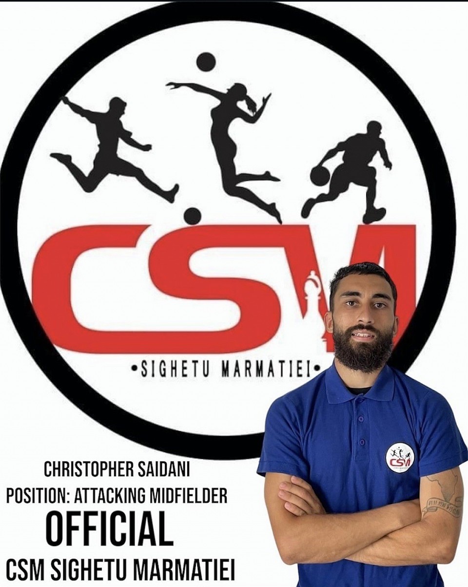 DEAL ✍️🇹🇩🚨✅ FRANCE / Christopher Saidani (attacking midfielder) joins CSM Sighetu Marmației Division three in Romania Congratulations SAIDANI! I wish you the best for the 2024/25 season. Saidani career 23/24 Feb 29, 2024 NK Borac (D) NK Borac (D) Free tr. 23/24 Jul 1, 2023 SSV Saarlouis SSV Saarlouis Free tr. 22/23 Feb 23, 2023 Veyrier Sports Veyrier Sports Free tr. 22/23 Jul 1, 2022 SV Röchling SV Röchling Free tr. 21/22 Jul 1, 2021 FC Rodange 91 FC Rodange 91 Free tr. Noisy-le-Sec Noisy-le-Sec