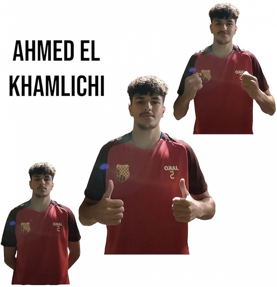 we wish good luck to  AHMED EL KHAMLICHI   who has just joined the NK BORAC club in Croatia 🇭🇷