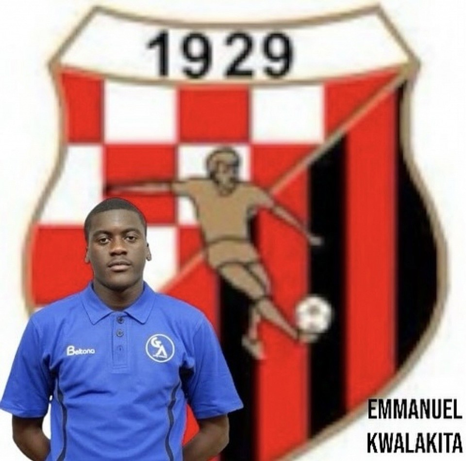 EMMANUEL KWALAKITA Dutch player has signed with the club NK BORAC in Croatia and will join our partner club WEDNESDAY !!   good luck EMMANUEL